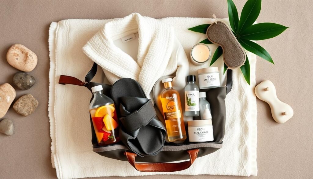 packing for the spa