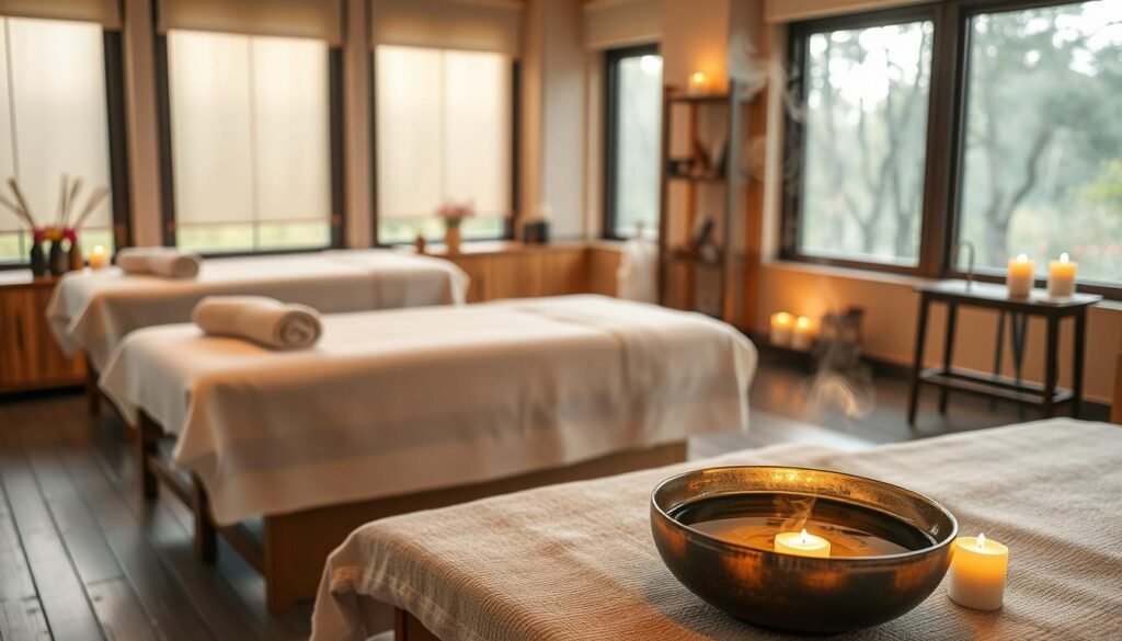 spas and aromatherapy treatments